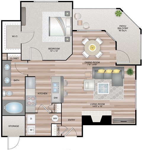 Cove 1 bedroom